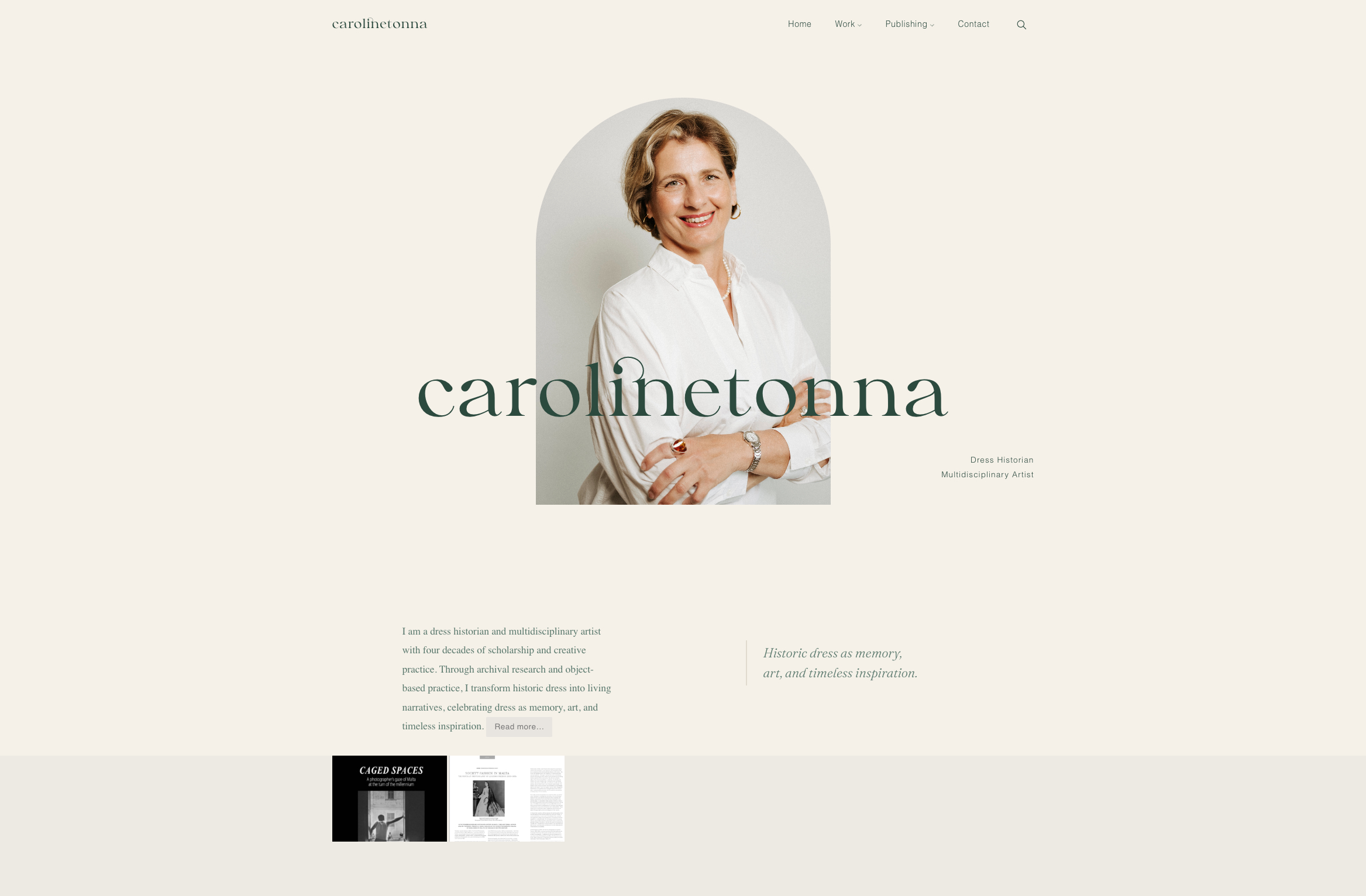 Caroline Tonna — Dress historian portfolio