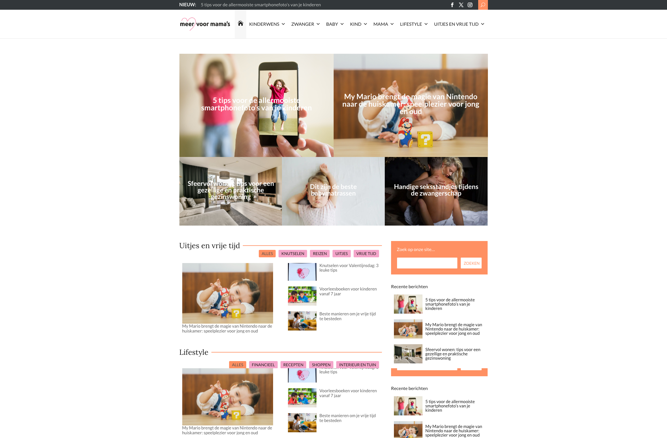 Meer voor Mamas — Dutch parenting community